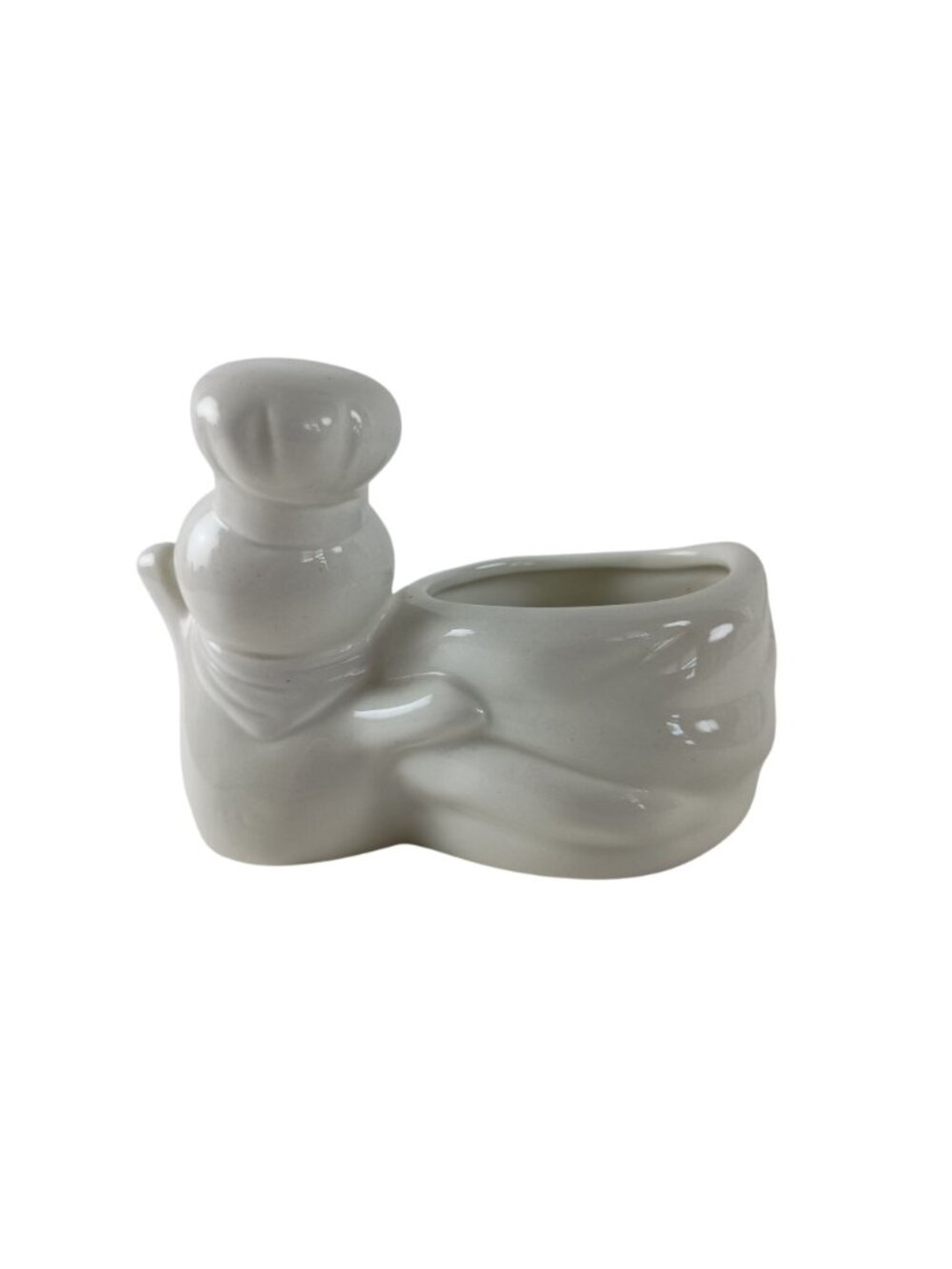 Pillsbury Doughboy Kitchen Ceramic Scrubber/Sponge Holder Or Small Planter 1997 - Picture 4 of 7
